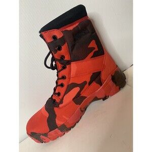 Double Red Camouflage Boots Mens Size 11
